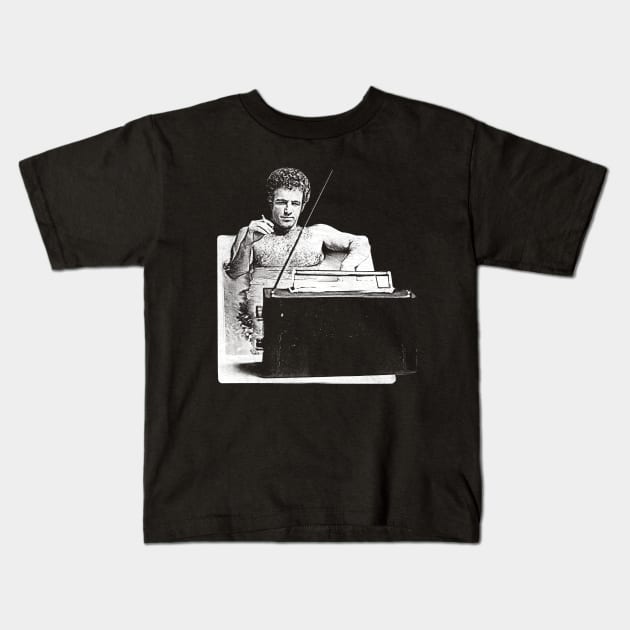 James Caan // Retro Fan Design Kids T-Shirt by DankFutura